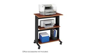 Storage Cabinets Safco Office Furniture Three Level Adjustable Printer Stand