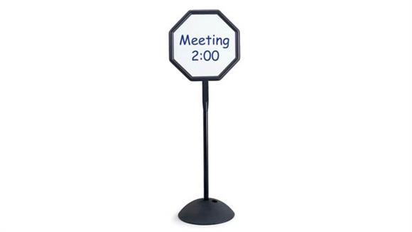 White Boards & Marker Boards Safco Office Furniture Write Way® Octagon Sign