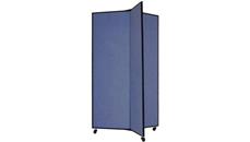 Office Panels & Partitions Screenflex 69"H Three Panel Mobile Display Tower