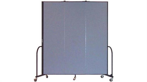 Office Panels & Partitions Screenflex 88"H  Three Panel Portable Room Divider