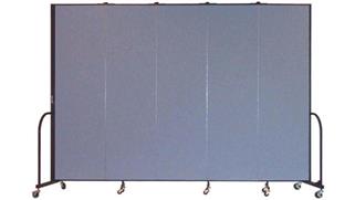 Office Panels & Partitions Screenflex 88" High Five Panel Portable Room Divider