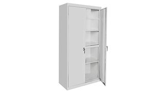 Storage Cabinets Steel Cabinets USA 48in x 24in x 78in Stationary Storage Cabinet
