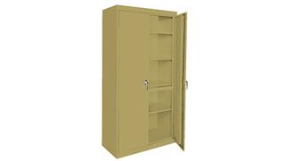 Storage Cabinets Steel Cabinets USA 36in W x 18in D x 72in H Stationary Storage Cabinet
