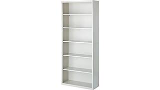 Bookcases Steel Cabinets USA 36" x 18" x 84" Steel Bookcase