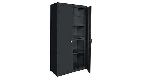 48in W x 18in D x 72in H Stationary Storage Cabinet