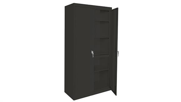 36in W x 18in D x 72in H Stationary Storage Cabinet