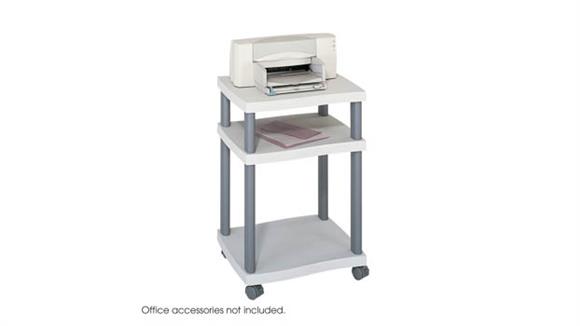 Utility Carts Safco Office Furniture Wave Deskside Printer Stand