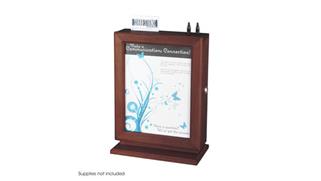 Office Organizers Safco Office Furniture Customizable Wood Suggestion Box