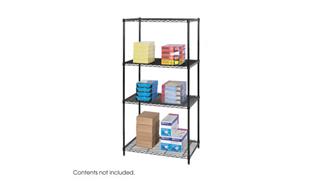 Shelving Safco Office Furniture in Dustrial Wire Shelving, 36in x 24in