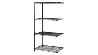 Shelving Safco Office Furniture in Dustrial Add-On Unit, 24in x 36in
