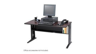 Computer Tables Safco Office Furniture 48in W Reversible Top Computer Desk