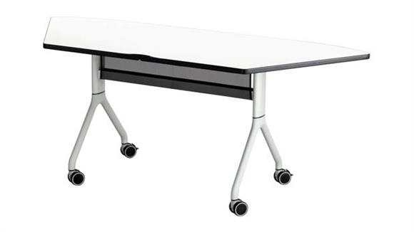 Training Tables Safco Office Furniture 72" x 30" Trapezoid Table
