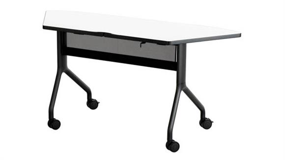 Training Tables Safco Office Furniture Trapezoid Table - 60" x 24"