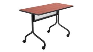 Training Tables Safco Office Furniture 60" x 24" Mobile Training Table, Rectangle