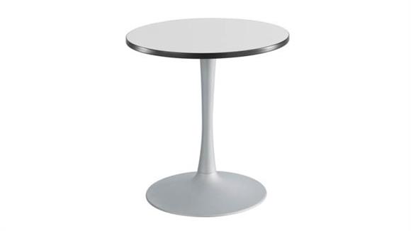 Cafeteria Tables Safco Office Furniture 30" Round, Trumpet Base, Sitting Height Table
