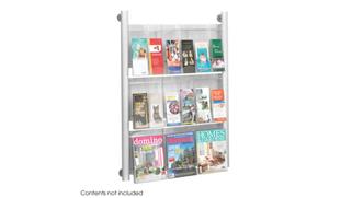 Magazine & Literature Storage Safco Office Furniture Luxe™ Magazine Rack - 9 pocket