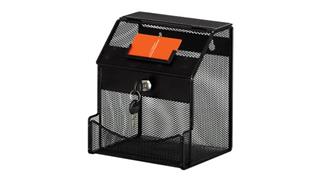 Office Accessories Safco Office Furniture Onyx™ Mesh Collection Box