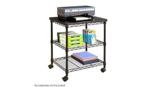 Utility Carts Safco Office Furniture Deskside Wire Machine Stand
