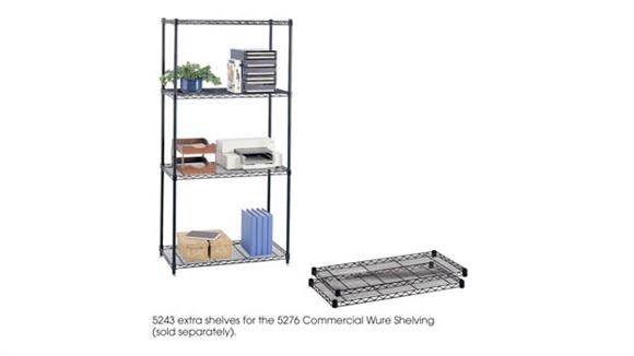 Shelving Safco Office Furniture Commercial Extra Shelf Pack, 36" x 18" (Qty. 2)