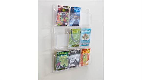 Magazine & Literature Storage Safco Office Furniture 9 Magazine Display