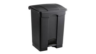 Waste Baskets Safco Office Furniture Plastic Step-On - 17 Gallon Receptacle