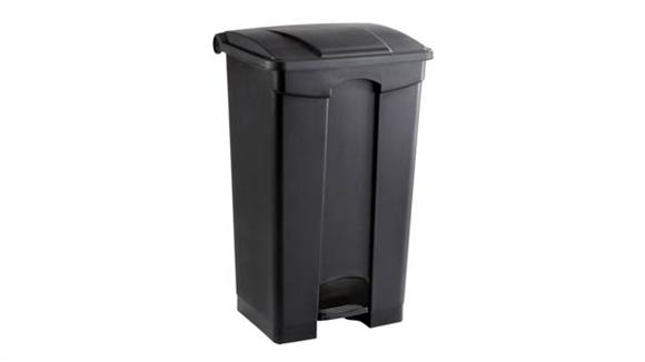 Waste Baskets Safco Office Furniture Plastic Step-On - 23 Gallon Receptacle