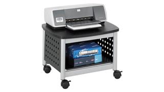 Storage Cabinets Safco Office Furniture Underdesk Printer Stand