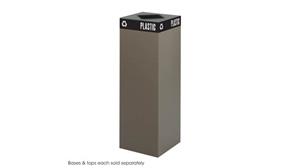 Waste Baskets Safco Office Furniture 44in High Waste Receptacle for Recycling