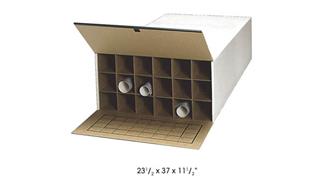 Media Storage Safco Office Furniture 37in D Tube-Stor KD Roll File, 18 Tube (Qty. 2)