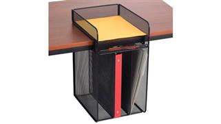 Desk Organizers Safco Office Furniture Onyx™ Vertical Hanging Storage