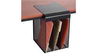 Desk Organizers Safco Office Furniture Onyx™ Solid Top Vertical Hanging Storage