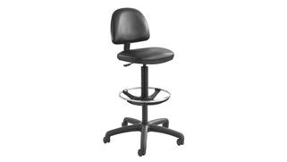 Drafting Stools Safco Office Furniture Precision Vinyl Extended-Height Chair with Footring