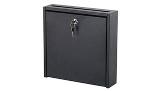 Office Accessories Safco Office Furniture 18in x 18in Wall-Mounted Interoffice Mailbox with Lock