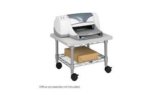 Utility Carts Safco Office Furniture Under-Desk Printer/Fax Stand
