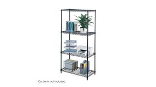 Shelving Safco Office Furniture in Dustrial Wire Shelving, 36in x 18in