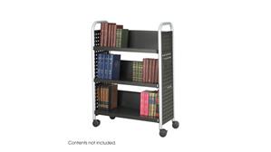 Book & Library Carts Safco Office Furniture Single-Sided Book Cart