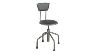 Drafting Stools Safco Office Furniture Diesel Low Base Stool with Back