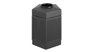 Waste Baskets Safco Office Furniture 45 Gallon Indoor/Outdoor Receptacle