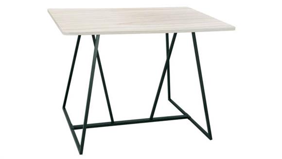 Oasis 60in Standing-Height Teaming Table