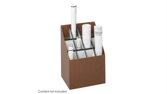 Upright Roll File, 12 Compartment