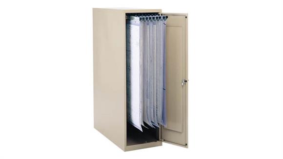 Large Vertical Storage Cabinet for 18in, 24in, 30in and 36in Hanging Clamps