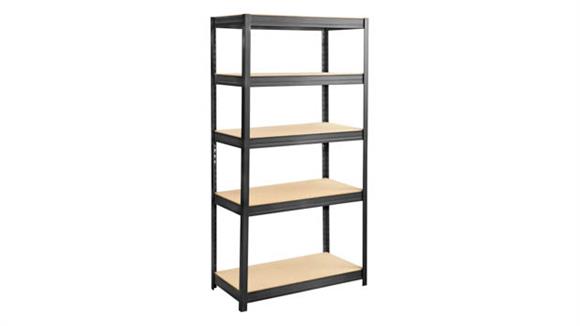 Boltless Steel and Particleboard Shelving 36in x 18in