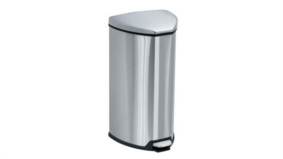 Stainless Step-On 7 Gallon Receptacle