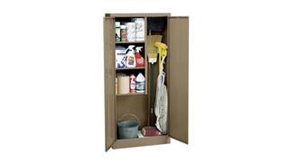 Storage Cabinets Sandusky Lee 30" W x 15" D x 66"H  Janitorial Supply Cabinet