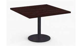 Cafeteria Tables Special T 36" x 36" Breakroom and Hospitality Table, Round Base