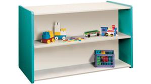 Storage Cubes & Cubbies Stevens Industries Preschool Double Sided Shelf Storage