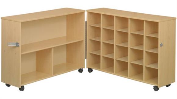 Storage Cubes & Cubbies Stevens Industries Preschool Sectional Fold and Roll Storage