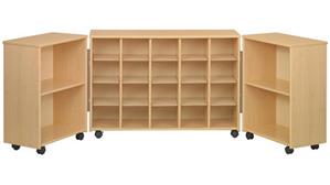 Storage Cubes & Cubbies Stevens Industries Preschool Tri Fold and Roll Sectional Storage