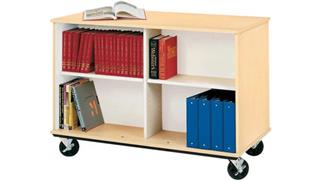 Storage Cabinets Stevens Industries 36" Double Sided Book Cart