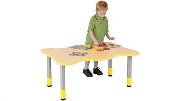 Activity Tables Stevens Industries 22" High Four Student My Place Activity Table